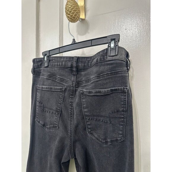 American Eagle ne(x)t level stretch women’s size 14 X-short black pants - Picture 10 of 10